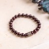 Hampers and Gifts to the UK - Send the Garnet Gemstone Bracelet - Delara Collection